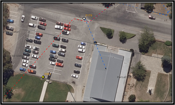 A high angle view of cars on a road

Description automatically generated with medium confidence