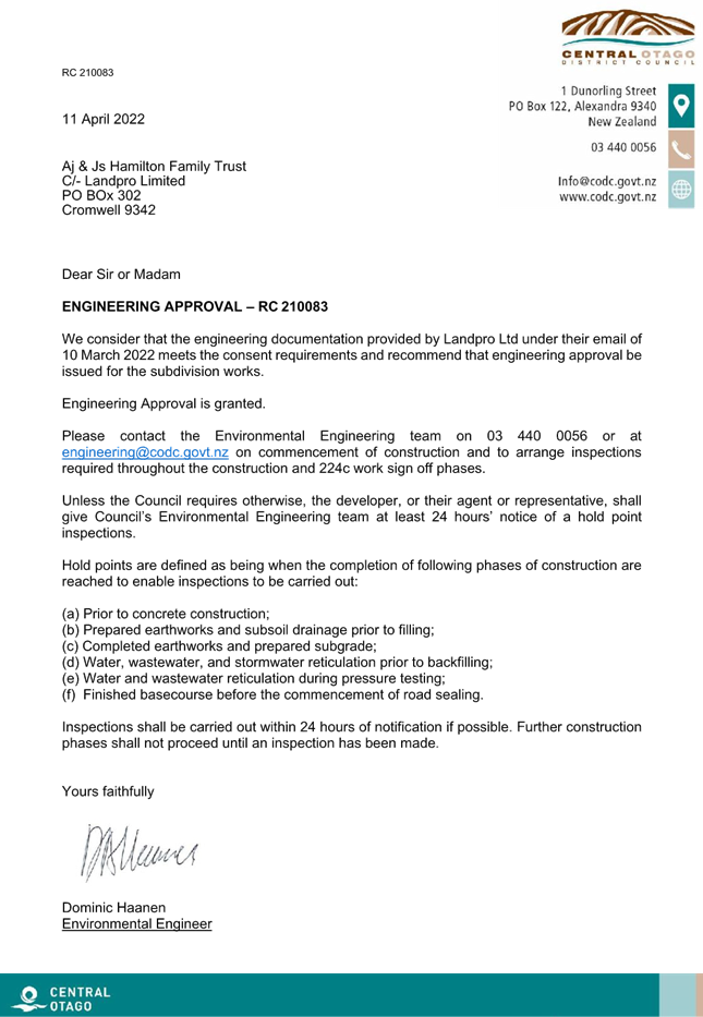 A letter of a company

Description automatically generated with medium confidence