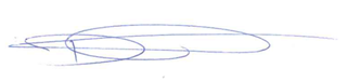 A blue scribble on a white surface

Description automatically generated