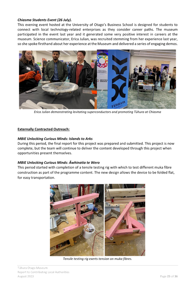 A group of people standing around a table

Description automatically generated