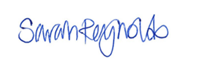 A close-up of a blue text

Description automatically generated