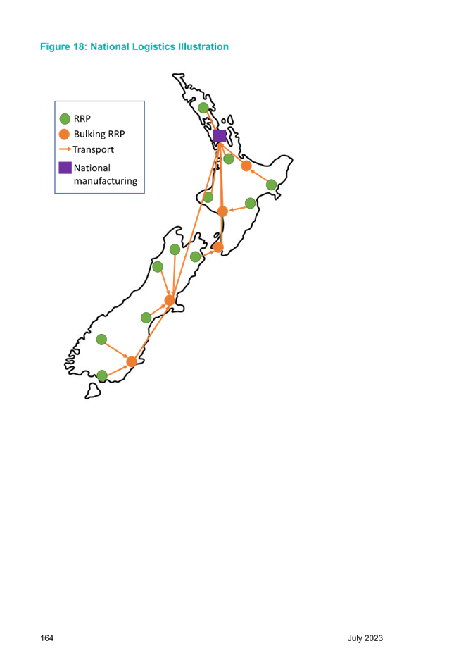 A map of new zealand with orange and green dots

Description automatically generated