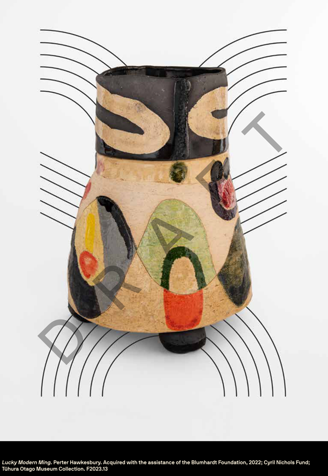 A close-up of a vase

Description automatically generated