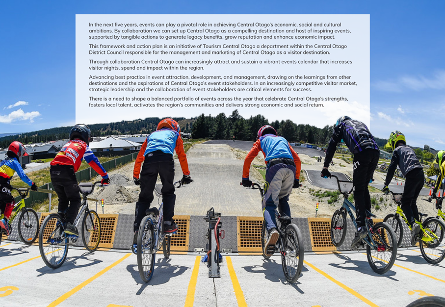 A group of people riding bicycles

Description automatically generated