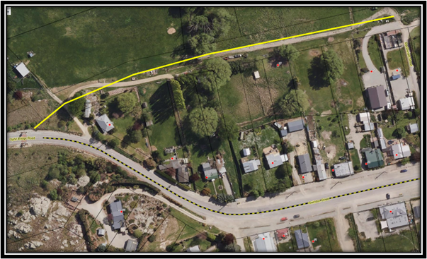 A aerial view of a neighborhood

Description automatically generated