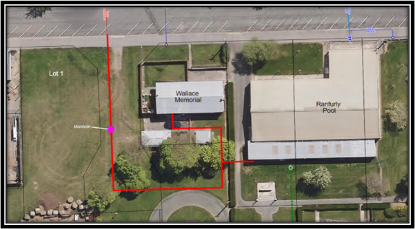 A aerial view of a building

Description automatically generated