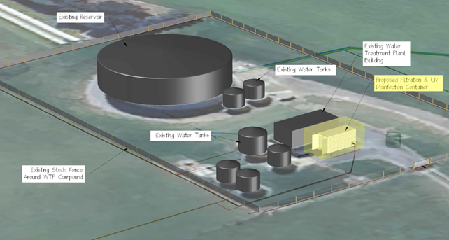 A computer generated image of a factory

Description automatically generated