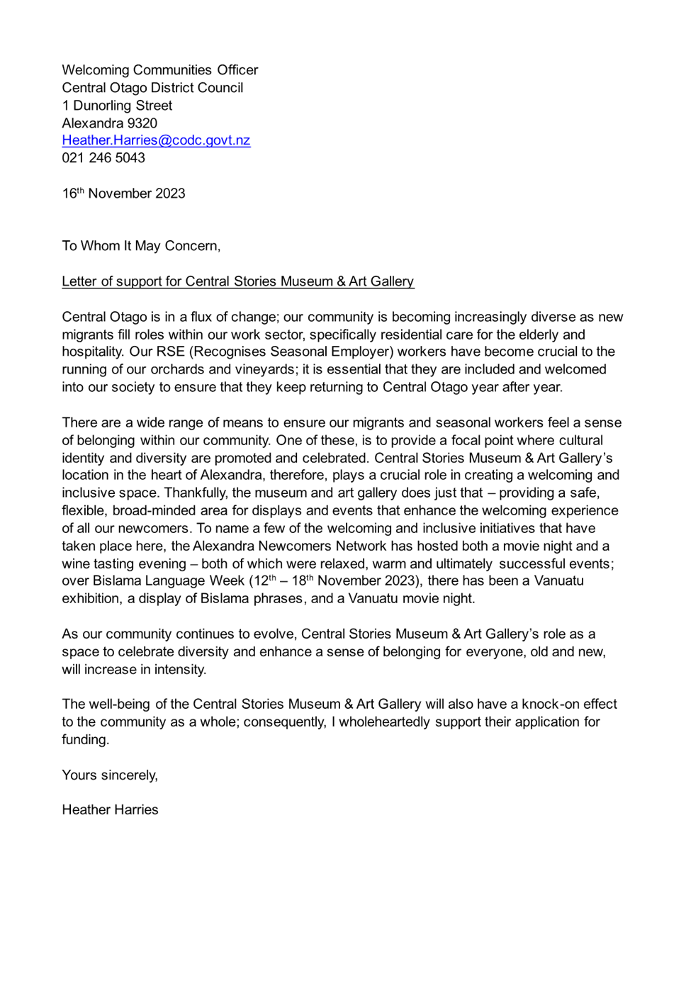 A letter of a business

AI-generated content may be incorrect.